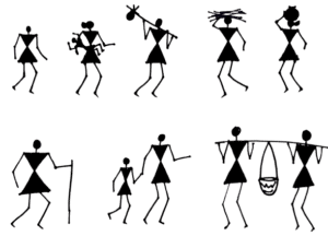 warli human figures