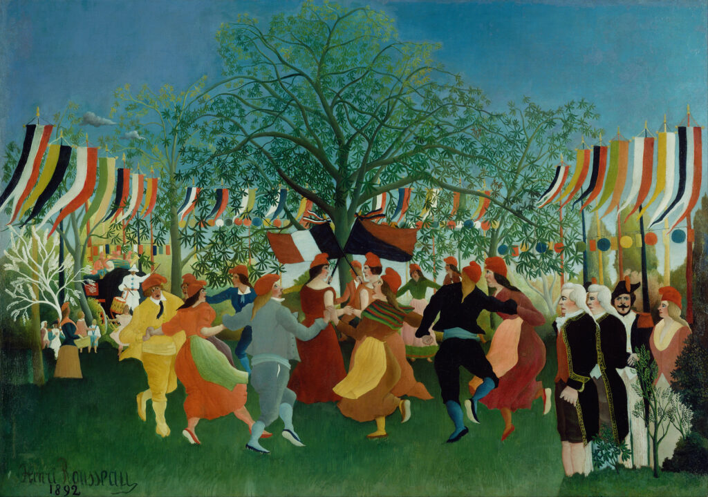 Henri_Rousseau__A_Centennial_of_Independence_Post impressionism