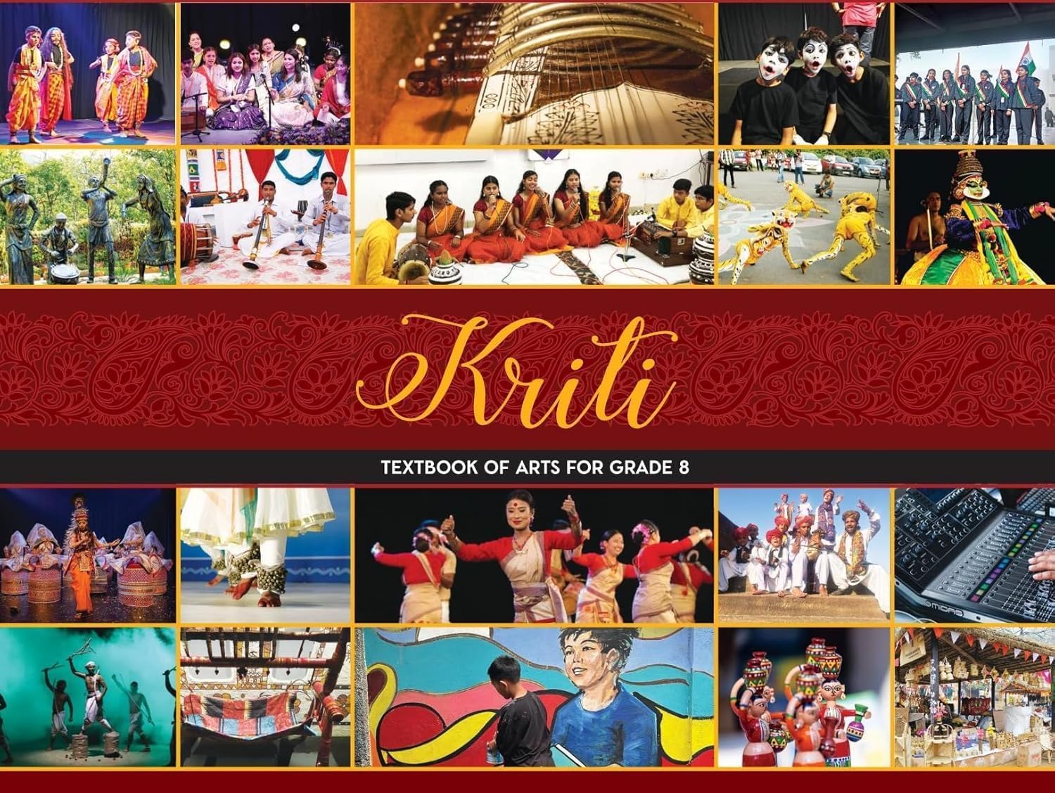 Art Education Syllabus for class-8_NCERT Book for arts for grade-8