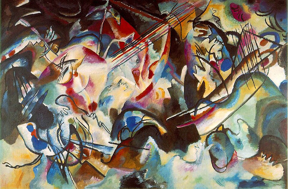 Vassily_Kandinsky,_the blue rider_Composition