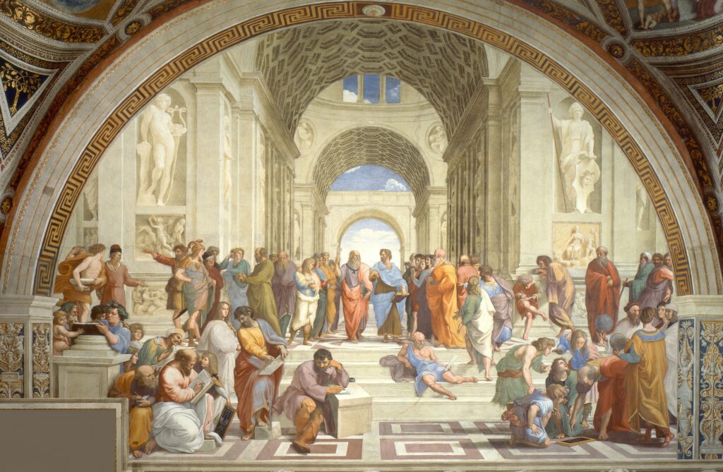 High Renaissance's Raphael School of Athens