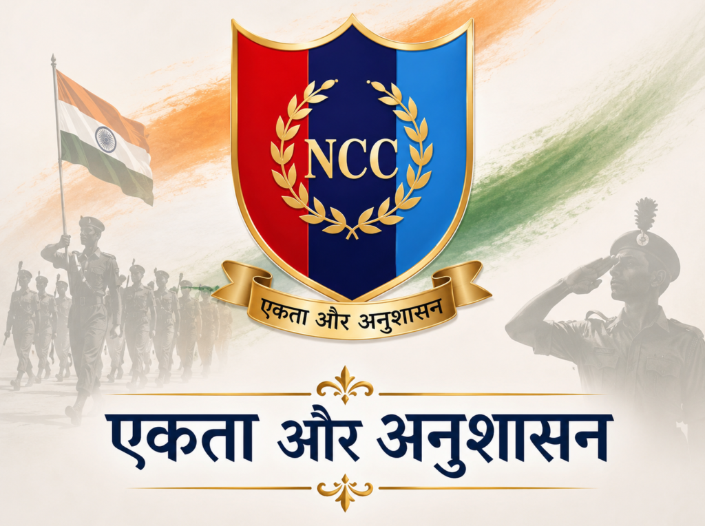 Motto of NCC_Unity & Discipline_mueenakhtar.com